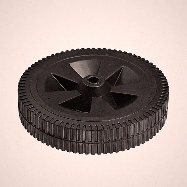 7.7" Universal Air Compressor Wheel for Easy Mobility with 0.5" Dia. Hole