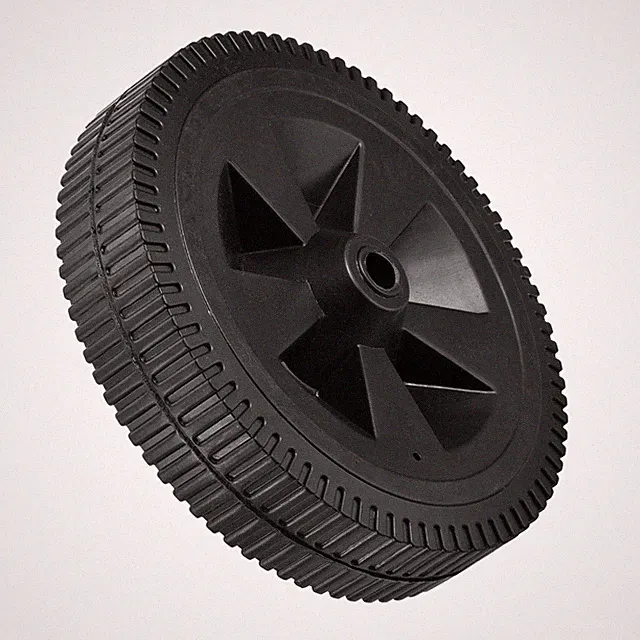 7.7" Universal Air Compressor Wheel for Wheel Replacement Part w 0.5" Dia. Hole