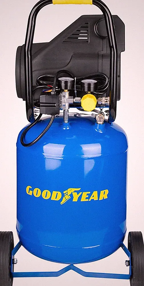 Goodyear 10 Gallon 150 PSI Portable Oil-Free Electric Air Compressor