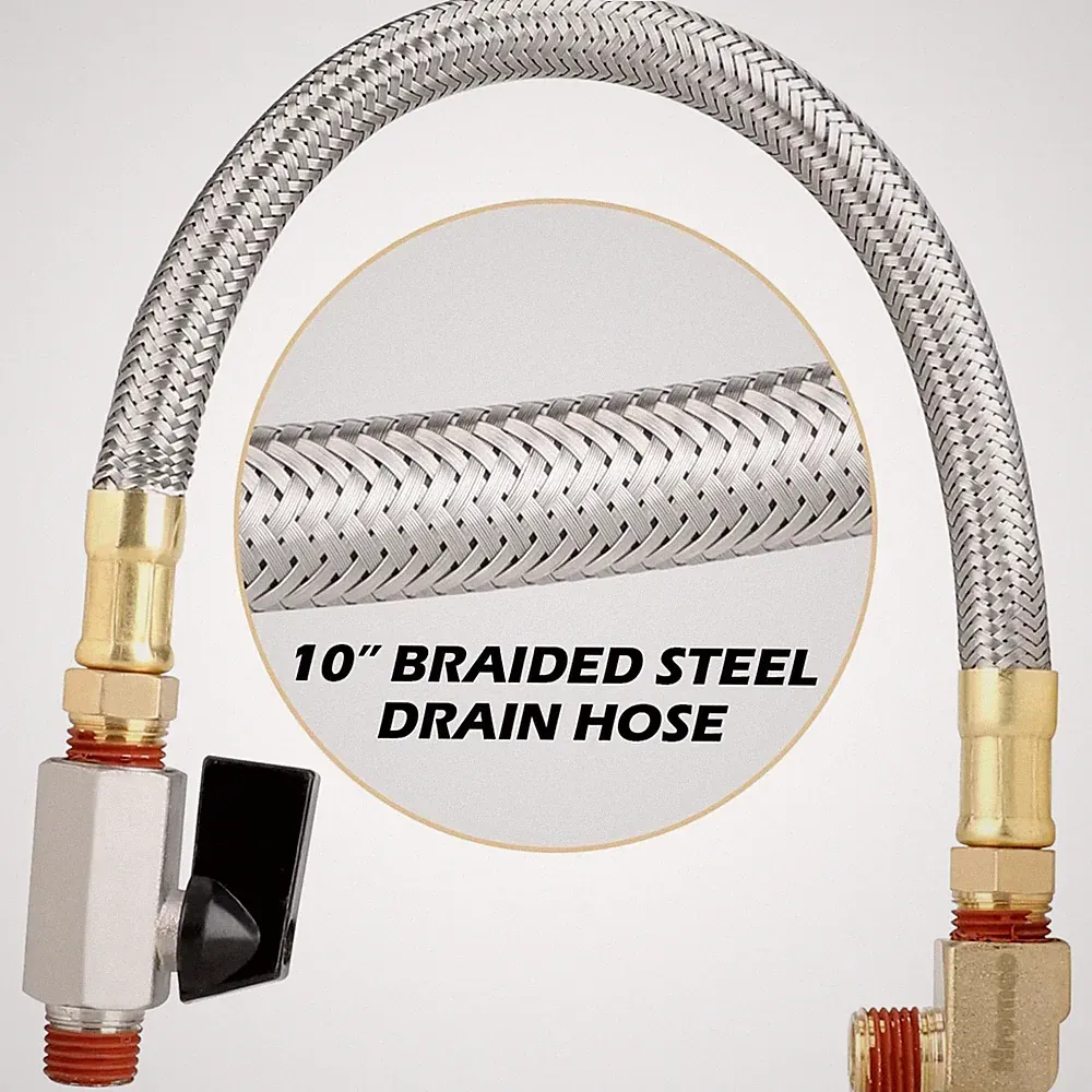 Stainless Steel Air Compressor Drain Valve